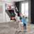 Foldable Double Electronic Basketball Game with 4 Balls Indoor-Gray B593-SP35202COLOR