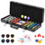 14 Gram Texas Holdem Poker Chip Set - Color: Black D681-UY10091BK