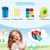 Inflatable Kids Bounce Castle with 480W Blower - Color: Multicolor D681-NP10708US