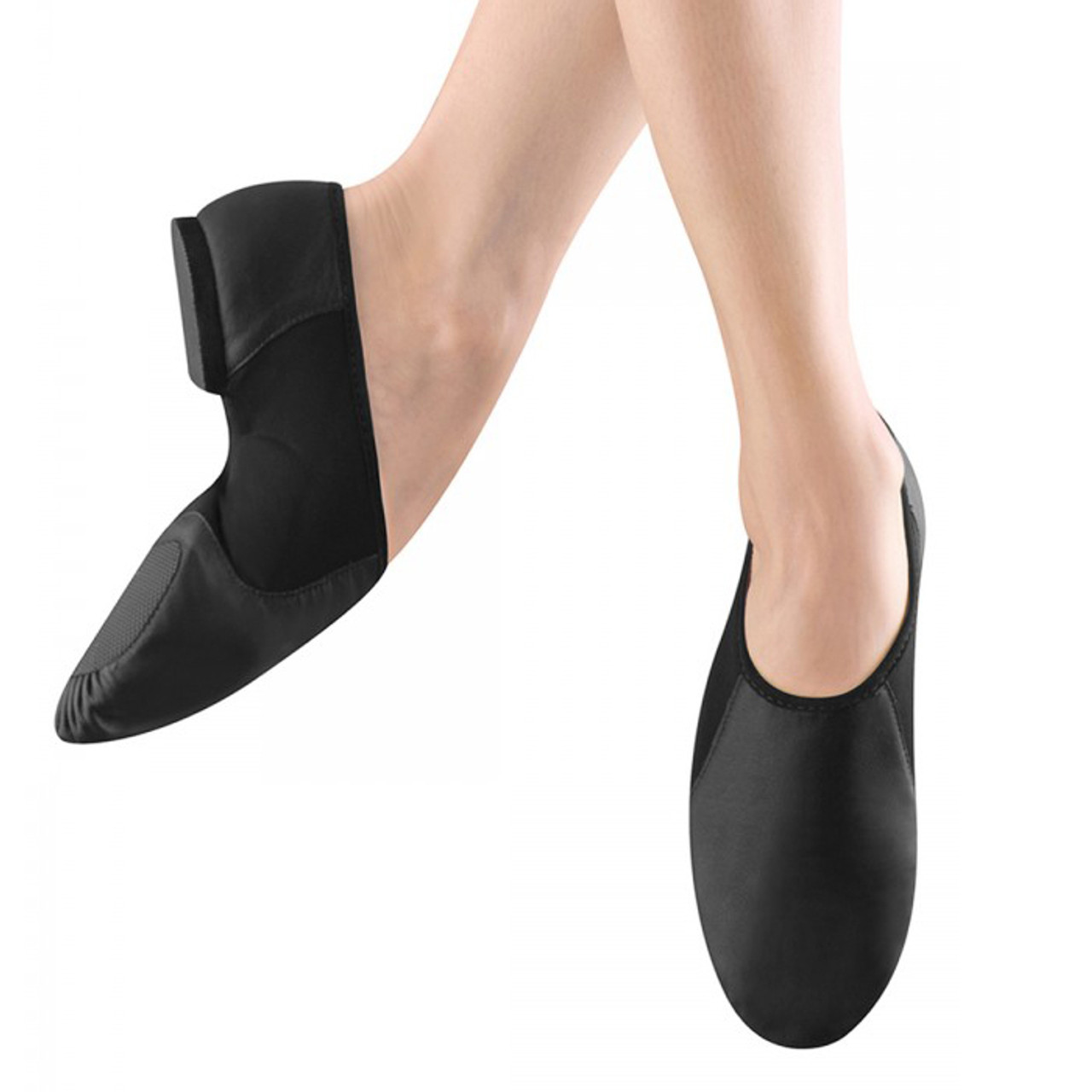 Bloch Neo-Flex Leather Jazz Shoe with 