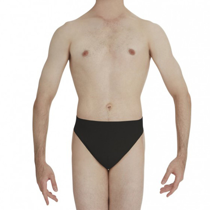 Cintura Da Danza Uomo Capezio | Modello Perizoma Foderato | In Misto Cotone E Spandex | Morbida E Invisibile Sotto I Vestiti