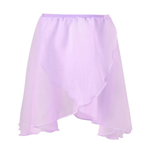 Roshe Lilac Chiffon Wrap Skirt