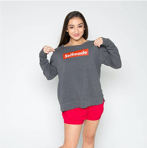 Selfmade 365 Crew  (Tri Blend Fleece Sweatshirt)