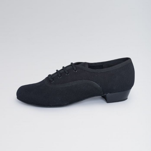 1st Position Canvas Low Heel Oxford Suede Sole Character Shoe