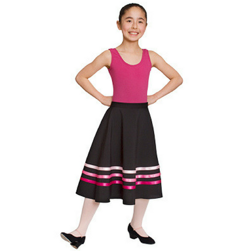 Rebecca Jackson Dance Academy Character Skirt (Pink Ribbons)