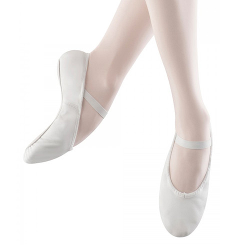 Karen Blackburn Dance Academy White Full Sole Leather Ballet Shoe