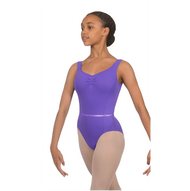 FLAIR Elizabeth Lavender Tank Leotard