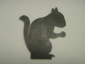 Squirrel Acorn Silhouette - Free Shipping