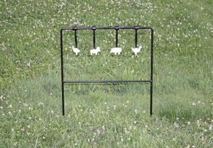 NRA Four Silhouette Swinger - 3/8" Thick