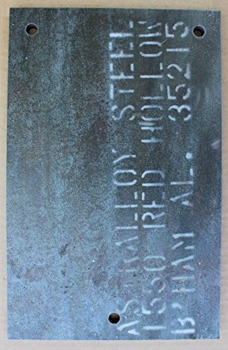 9" x 14" Rectangle Gong Target - 3/8" Thick AR500 Made in USA - (FREE SHIPPING!)