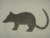 Possum Silhouette - Free Shipping