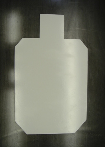 IDPA 2/3 Scale Human Silhouette - A36 3/8" Thick - Free Shipping