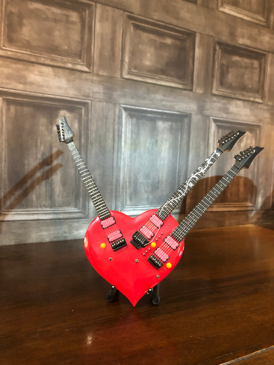 Miniature shop collectable guitars