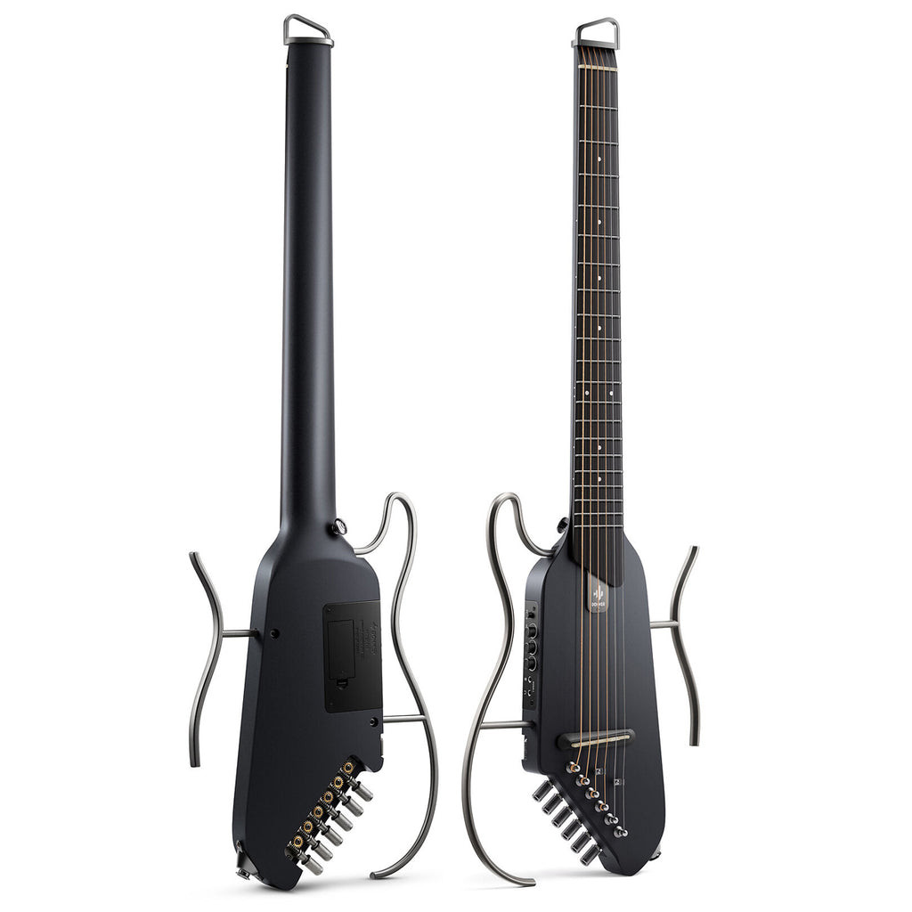 SPECIAL OFFER!! Donner HUSH-I Guitar ~ Black - Mor Music