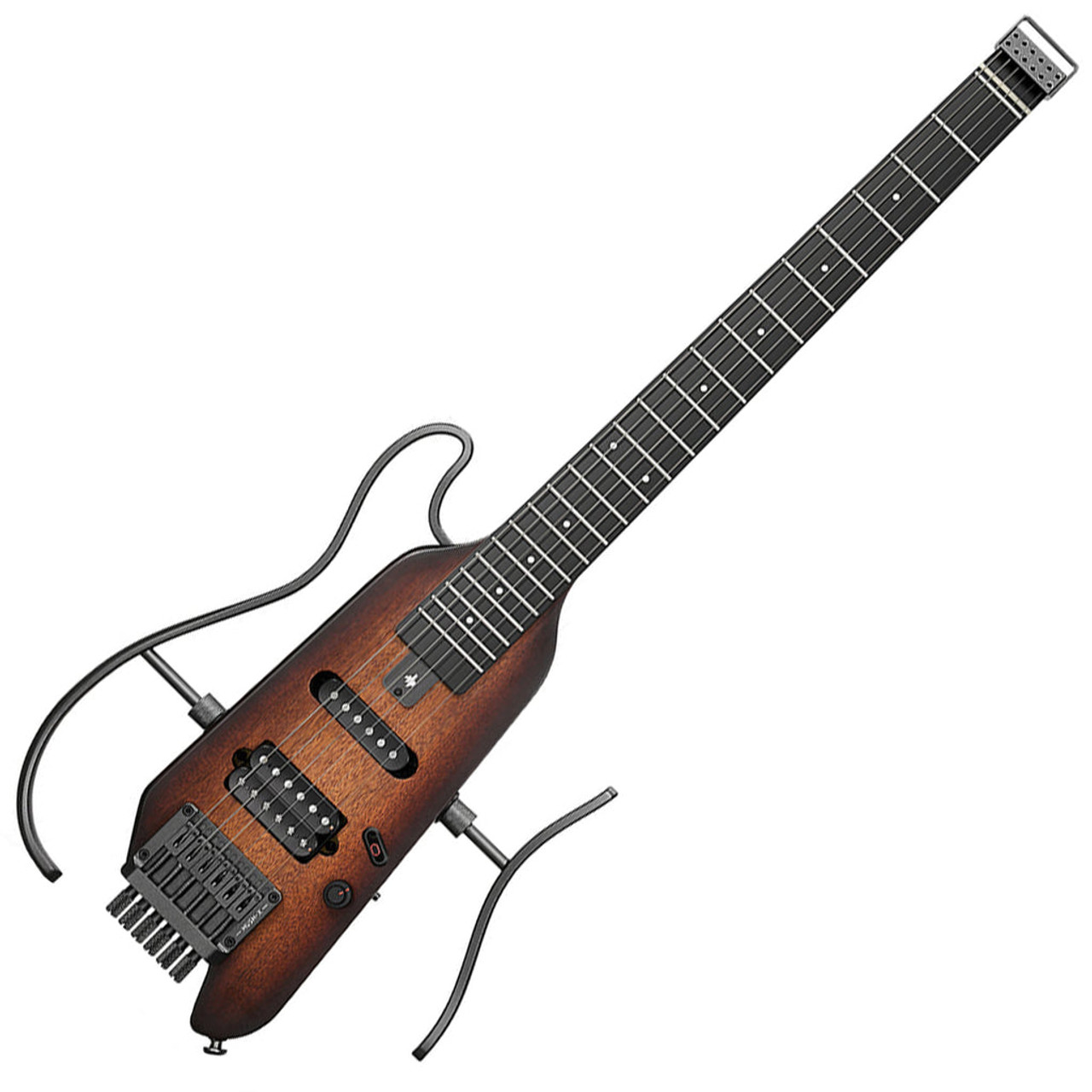 Donner HUSH-X Guitar ~ Sunburst - Mor Music