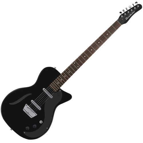 DANELECTRO 56 VINTAGE BARITONE GUITAR - GLOSS BLACK