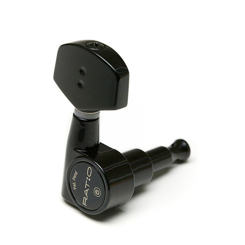 GRAPHTECH RATIO ACOUSTIC 3+3 RIGHT HANDED 2 PIN - BLACK