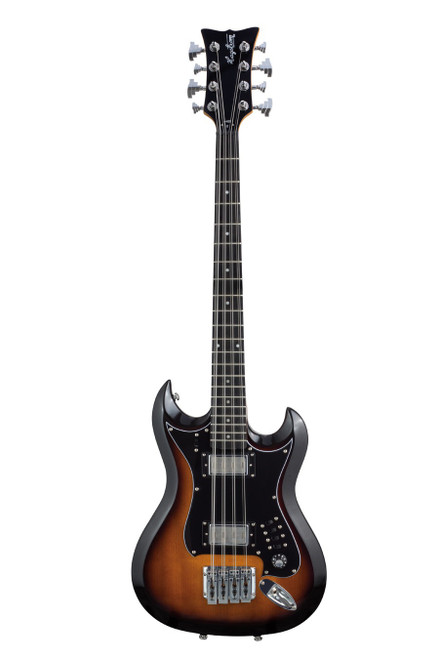 Hagstrom H8-II Bass - Tobacco Sunburst