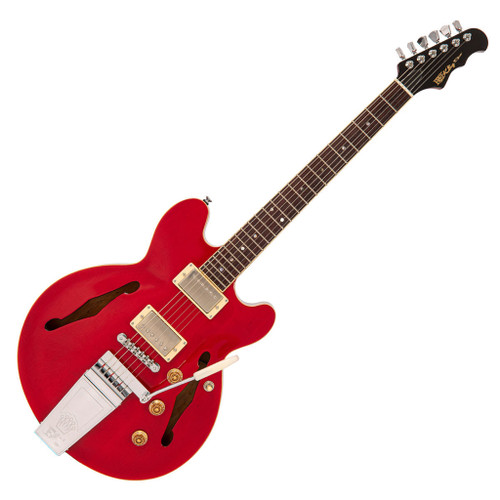 Fret-King Elise Custom with Vibrato ~ Cherry Red