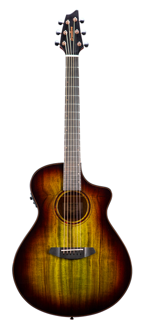 Breedlove ECO Pursuit Exotic S Concert Earthsong CE - Myrtlewood/Myrtlewood