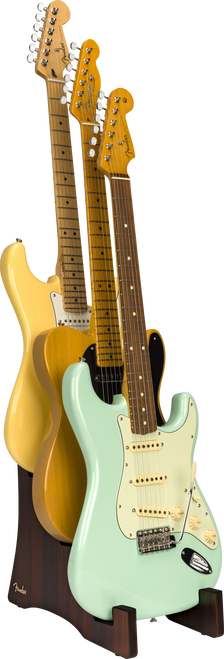 Fender Deluxe Wooden 3-Tier Multi Guitar Stand