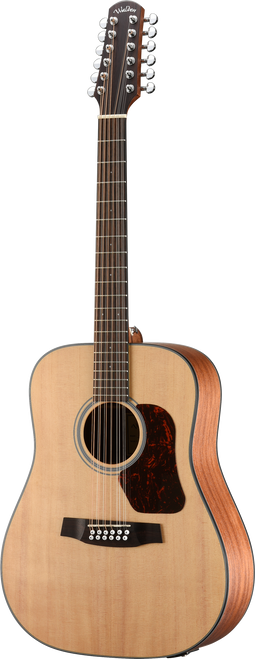 Walden D552EW Natura Solid Spruce Top 12-String Dreadnought Acoustic-Electric - Open Pore Satin