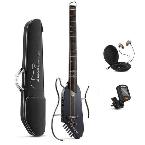 SPECIAL OFFER!! Donner HUSH-1 SE Bundle ~ Black