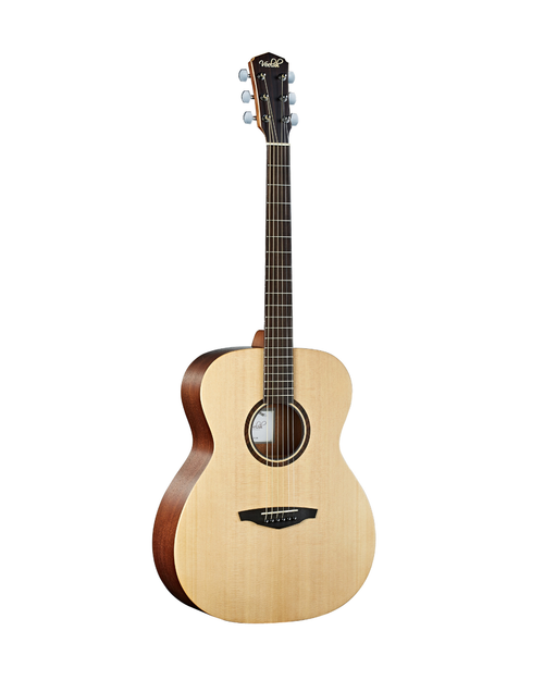 VEELAH V1 SERIES GUITAR - ACOUSTIC OM, SOLID TOP - SPRUCE W/ VEELAH LUXURY PADDED GIG BAG