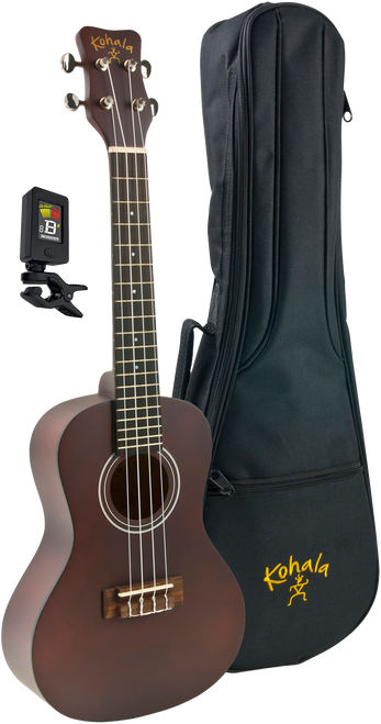 Kohala Player's Pack PP-S Soprano Ukulele with Bag & Tuner