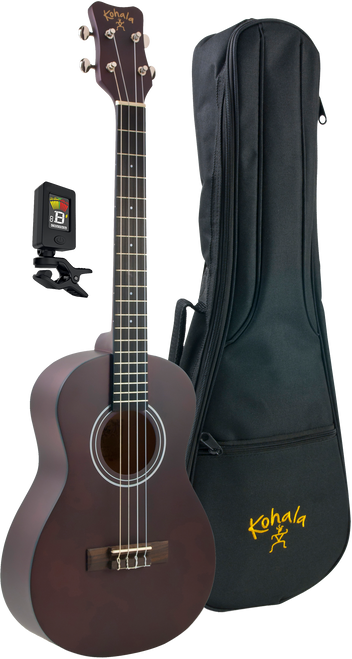 Kohala Player's Pack PP-B Baritone Ukulele with Bag & Tuner