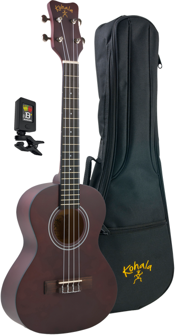 Kohala Player's Pack PP-T Tenor Ukulele with Bag & Tuner