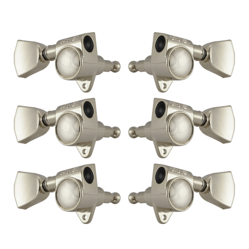 Grover Rotomatics 102 Series Nickel Set 3+3 - Keystone Buttons