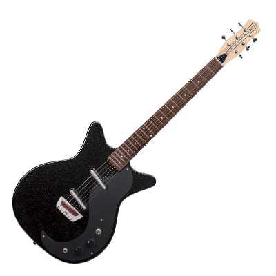DANELECTRO GLITTER 59 - BLACK/GOLD GLITTER