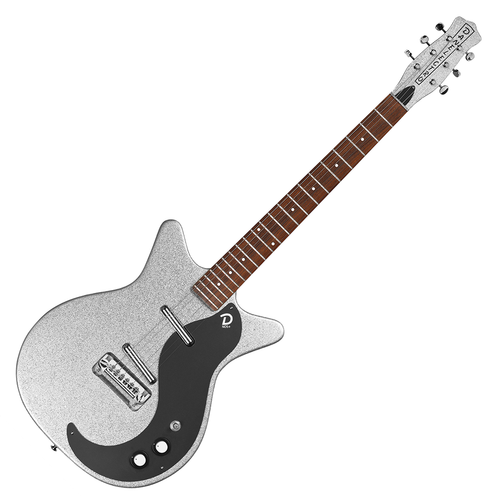 DANELECTRO 59 M NOS+ GUITAR - SILVER METALFLAKE
