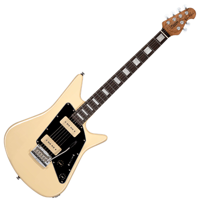 STERLING BY MUSICMAN ALBERT LEE VINTAGE CREAM RN