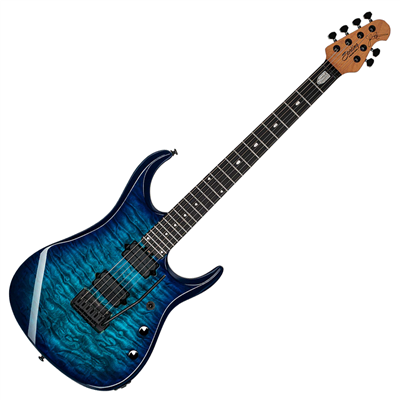 STERLING BY MUSICMAN JP15 DIMARZIO QUILTED MAPLE CERULEAN PARADISE