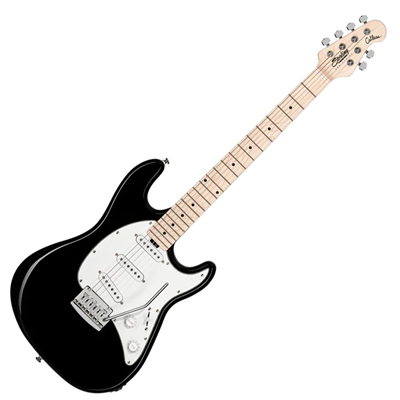 MUSICMAN SUB CUTLASS SSS - BLACK MAPLE NECK