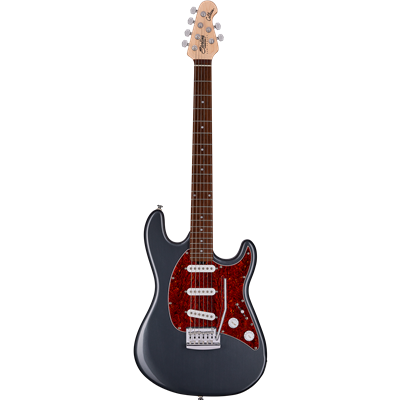 MUSICMAN SUB CUTLASS SSS CHARCOAL FROST - ROSEWOOD FINGERBOARD