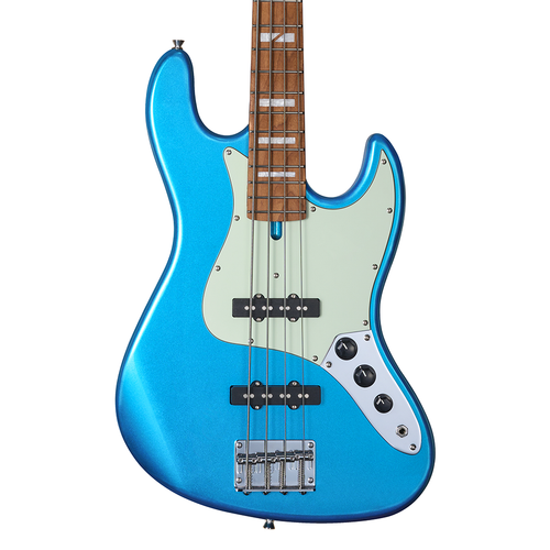MOOER MBJ410 BASS GUITAR METAL BLUE