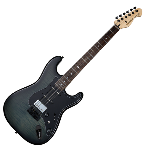 MOOER MSC31 PRO STRAT STYLE GUITAR GREY BURST