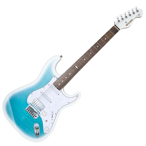 MOOER MSC41 PRO STRAT STYLE GUITAR DREAMY BLUE
