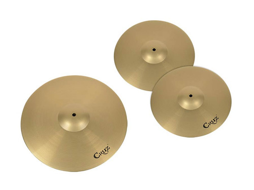 Cruz Basic Series cymbals set