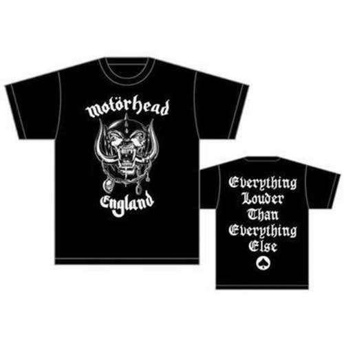 <p>In stock and ready to ship at MorMusic</p><p>Seen it cheaper elsewhere? We'll aim to match or beat any like for like price!</p><h1>MOTORHEAD MEN'S TEE: ENGLAND, OFFICIALLY LICENCED.</h1>