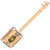 Lace Cigar Box Electric Guitar ~ 4 String ~ Royalty