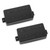 Seymour Duncan Mark Holcomb Scarlet & Scourge Humbucker Set - Black Covers 6 String