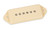 Seymour Duncan JJN P90 Silencer Bridge - Cream Dog Ear