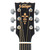 Vintage Stage Series 'Parlour' Electro-Acoustic Guitar ~ Antiqued - SPECIAL OFFER!!
