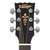 Vintage Stage Series 'Grand Auditorium' Cutaway Electro-Acoustic Guitar ~ Natural - SPECIAL OFFER!!