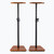 On-Stage Wood Monitor Stand ~ Pair ~ Rosewood - SPECIAL OFFER!!