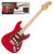 Vintage V60 Maple Coaster Series Electric Guitar Pack ~ Gloss Red - SPECIAL OFFER!!